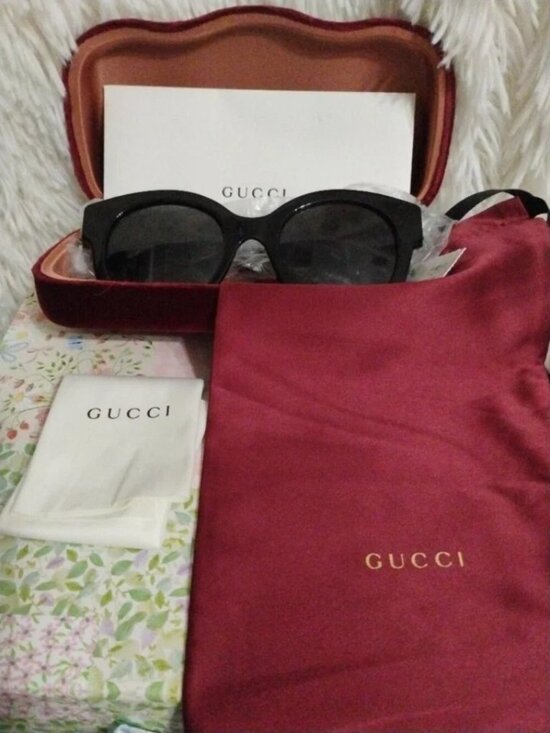 Gucci Polarized Sunglasses with Swarovski Crystal Stars NEW main image 7